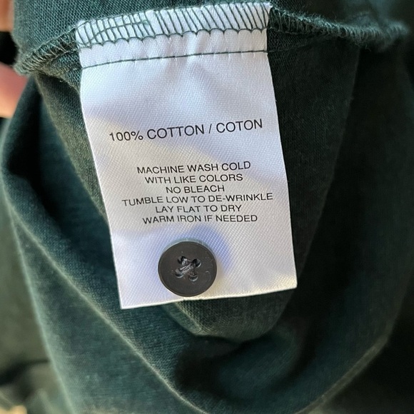 Robert Barakett Novak Long Sleeve Button Down in Night Teal NWT Size XL - Picture 5 of 7